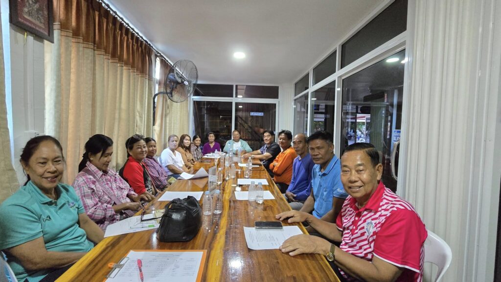 วันที่ 19 ตุลาคม 2568 ประชุมวางแผนการจัดงานประเพณีลอยกระทง ณ วัดทับหมัน