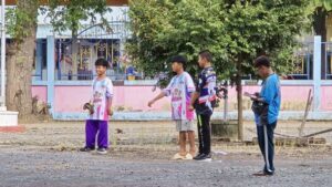 ลานกีฬาคุณธรรม วัดทับหมัน