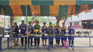 ลานกีฬาคุณธรรม วัดทับหมัน